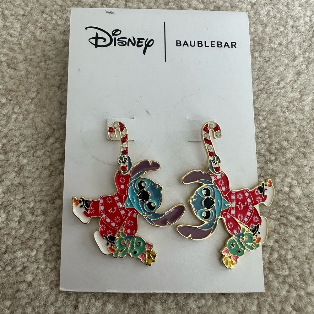 Disney baublebar earrings